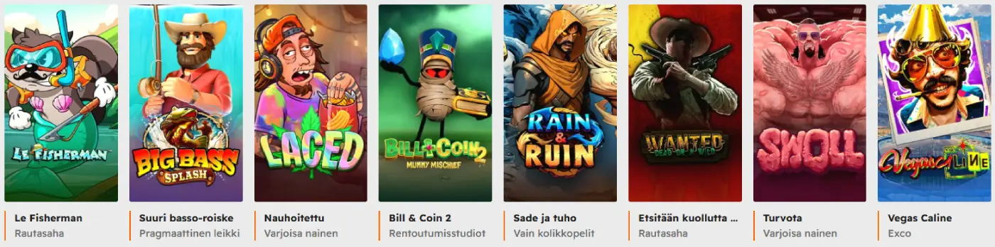 BVBet Casino Kolikkopelit